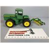 Image 2 : John Deere Diecast Metal Tractor & Hay Rake