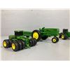 Image 2 : John Deere Miniature Diecast Metal Tractors w/Implements