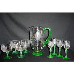 Tiffin 4 wine glasses "Psyche"
