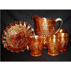 Northwood Grape & Cable tumblers (4)