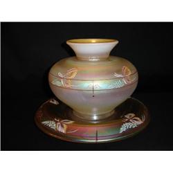 Signed Fenton & Artist Signed "Millenium"