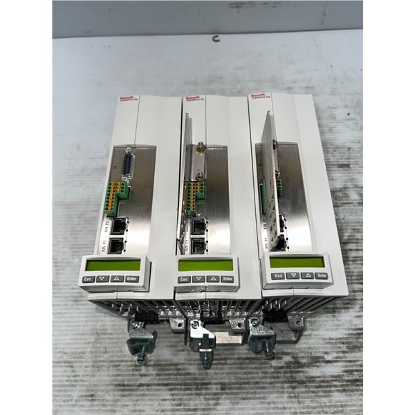 (3) Rexroth #HCS01.1E-W0028-A-03-B-ET-EC-NN-NN-NN-FW Drives