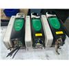 Image 2 : Lot of (3) Control Techniques #SP2402 Drives - Plastic Cover Damage on All Three
