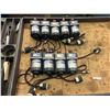 Image 1 : Lot of (9) Oriental Motor #GV4G12.5 / VSI425A-GV Gear Head & Speed Controllers