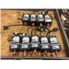 Image 2 : Lot of (9) Oriental Motor #GV4G12.5 / VSI425A-GV Gear Head & Speed Controllers
