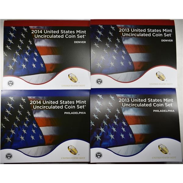 2013-2014 US MINT SETS
