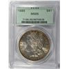 Image 1 : 1886 MORGAN DOLLAR PCGS MS-65 OLD GREEN HOLDER