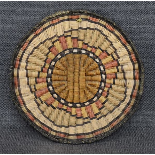 HOPI INDIAN BASKETRY PLAQUE