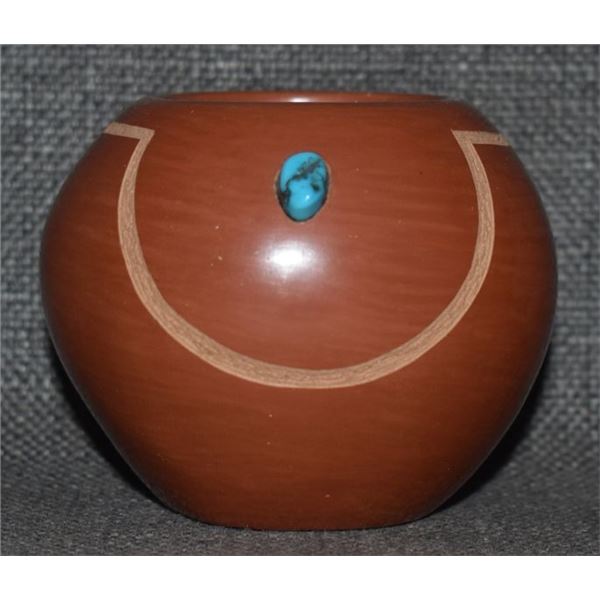 SAN ILDEFONSO POTTERY BOWL (JUAN TAFOYA)