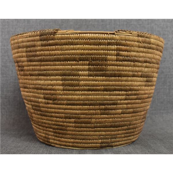 PIMA INDIAN BASKETRY CYLINDER
