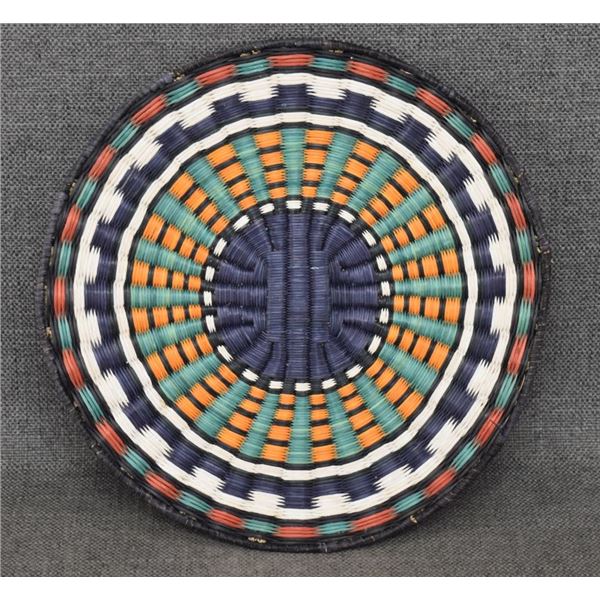 HOPI INDIAN BASKETRY PLAQUE