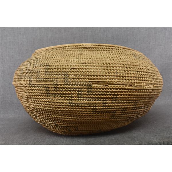 WASHOE INDIAN MORTAR BASKET