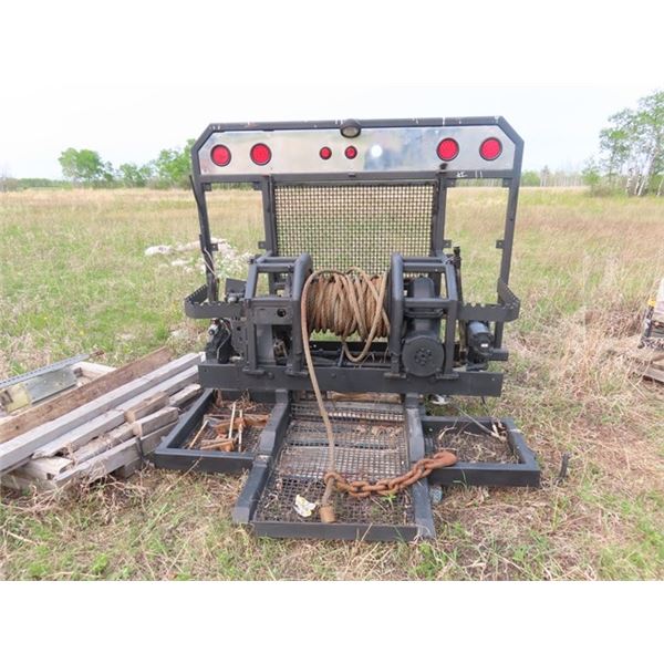 30 Ton Hydraulic Cable Winch with Truck Mount