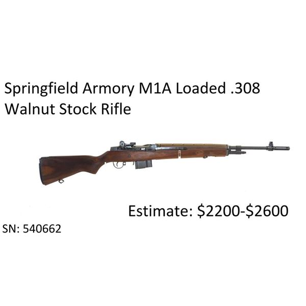 Springfield Armory M1A Loaded .308 Rifle