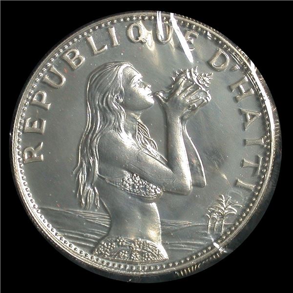 Haiti 1973 Silver Proof Set of 4 Coins