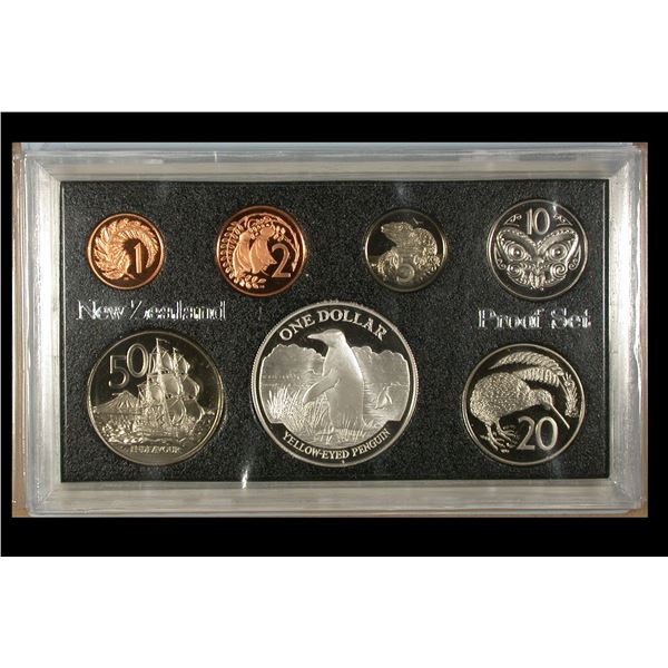 New Zealand Proof Sets, Lot of 14