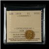 Image 1 : United States 1859 Gold Dollar Indian Princess, ICCS VF-30