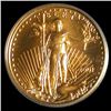 Image 2 : United States 1/10 oz Gold Eagle 2001, WTC Ground Zero Recovery