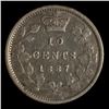 Image 2 : 1887 Ten Cents, ICCS VF-20