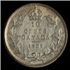 Image 2 : 1909 Ten Cents Broad Leaves, ICCS EF-40