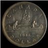 Image 2 : 1947 One Dollar Maple Leaf - ICCS EF-40