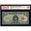 Image 1 : Dominion of Canada $2, 1923 Red Seal