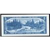 Image 2 : Bank of Canada $5 1954, Devil's Face