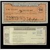 Image 1 : Sears Roebuck & Montgomery Ward - Early Refund Check Pair