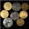 Image 2 : Poland Lot of 9 Diverse Bronze Medals, including Scouting