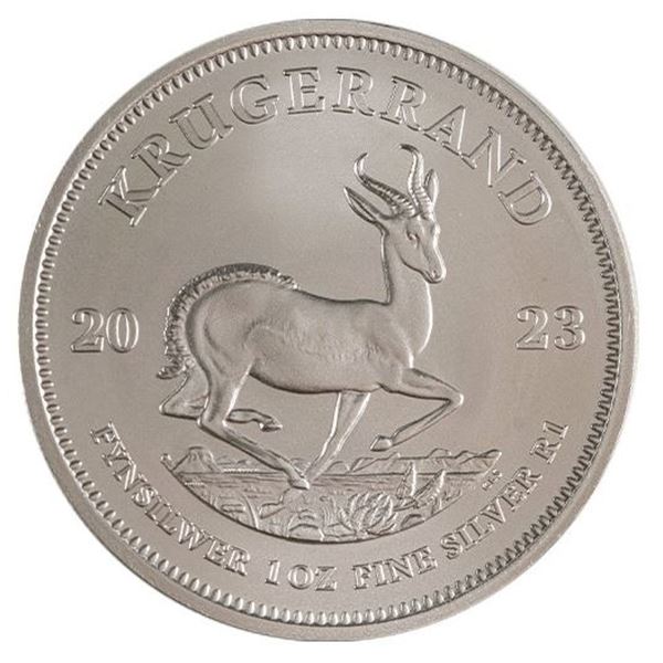 2023 100 South African K-Rand 1oz Silver Rounds