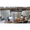 Image 2 : Large group of lamps some with shades (approx. 8 pcs)