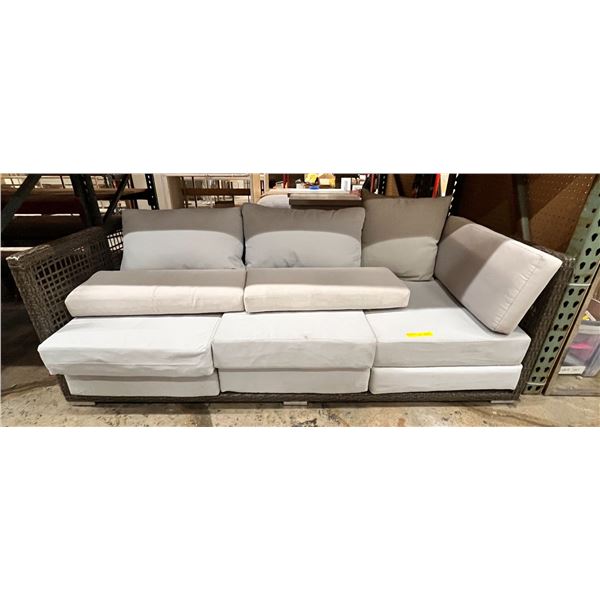 Patio sofa