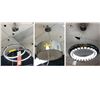 Image 1 : Group of 3 assorted decorative contemporary ceiling lights - bidder responsible for removal