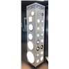 Image 1 : Ortech lights sampling rolling display w/ light switches - approx. 74 1/2in tall x 16 1/2in wide x 1