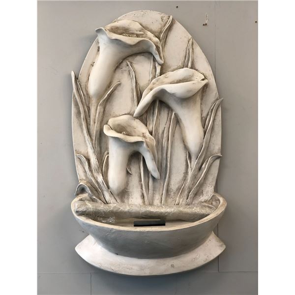 Decorative floral fountain - missing parts