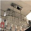 Image 3 : Group of 4 contemporary assorted decorative many chandelier/celling light fixture (bidder is respons