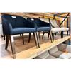 Image 2 : Set of 4 chairs w/two sets of 2 chairs