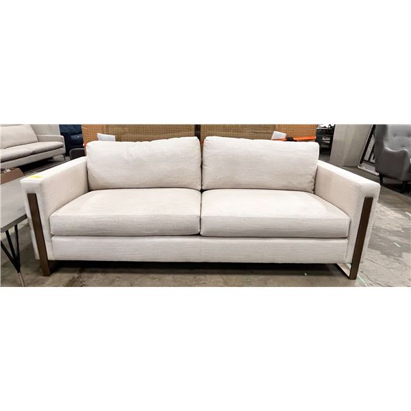 Beige sofa (approx. 90in L 35in D 30in H)