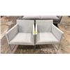 Image 1 : 2 Grey chairs