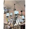 Image 2 : Group of 6 assorted contemporary decorative chandelier/celling light fixtures (bidder is responsible