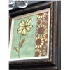 Image 2 : Set of 2 framed "Floral" decorative paintings - approx. 19" x 18 1/2" each