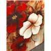 Image 2 : Original "floral" painting on canvas (approx. 55in x 27.5in)