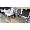 Image 2 : Lot of 8 dining chairs - 2 set of 2 and others are one offs