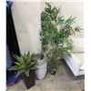 Image 1 : Group of 3 artificial plants