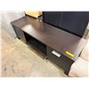 Image 1 : Walnut TV stand (approx. 59in W 18in D 19in H)