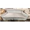 Image 1 : Microfibre curve back sofa made in USA (100in W)