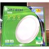 Image 2 : Group of 7 new Ortech 8in LED flush mounts