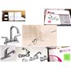 Image 1 : Group of 7 assorted new bathroom/faucet sets