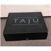 Image 2 : New Taju chrome w/brushed nickel accents roman tub faucet set (New in box)