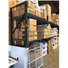 Image 1 : Commercial assorted warehouse pallet racking - includes  - 4 vertical uprights (approx. 114in tall x